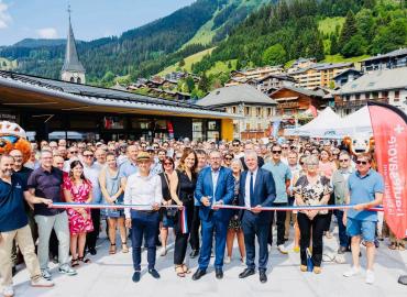 Inauguration du centre culturel et touristique de Châtel
